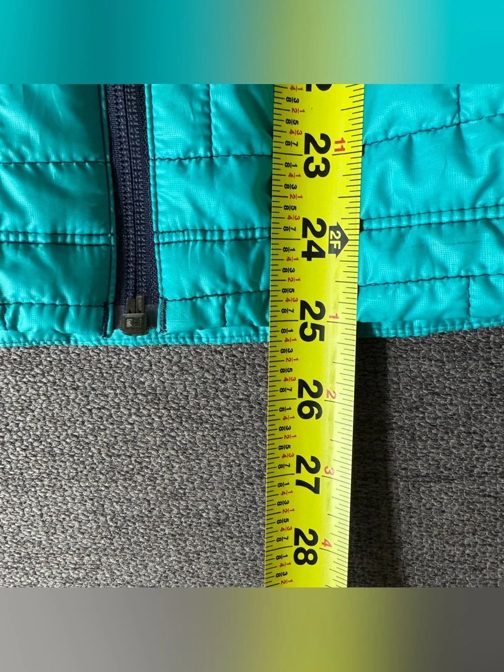 Patagonia Women's Nano Puff Jacket Teal Epic Blue Quilted Outdoor Hiking S - Picture 8 of 11